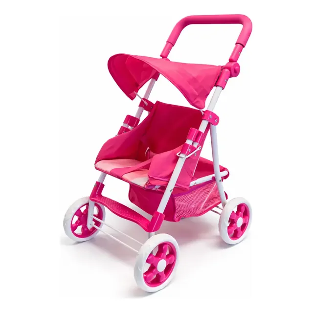 Cochecito Silla De Paseo Para Bebotes Y Muñecas Hw25030488 Rosa
