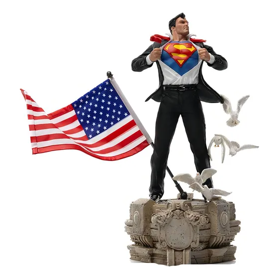 Iron Studios Clark Kent Deluxe Art Scale 1/10 - Dc Comics