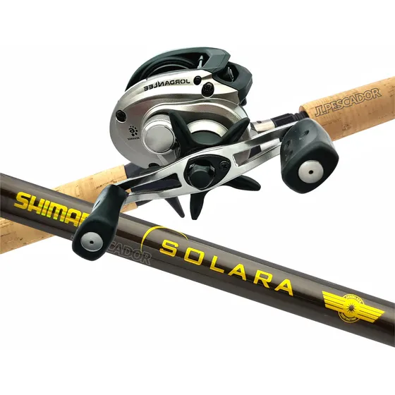 Equipo Pesca Casting Combo Caña Medium Heavy 1.98m + Carrete