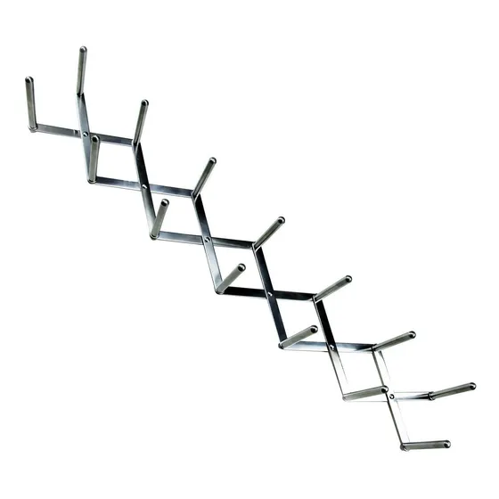 Acero Inoxidable 25  Largo Ampliable Tapa Pot Rack Contador