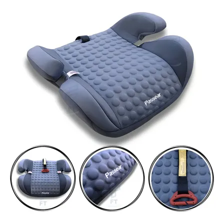 Passear Assento Booster Infantil Para Carro Cadeira Cadeirinha De Elevação Cor Cinza Elevation Elevações