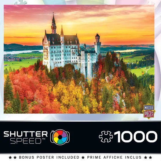 Rompecabeza - Autumn Castle 1000pcs