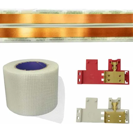Kit Eletrofita 2 Pistas 1 Metro 750v 20a Transparente