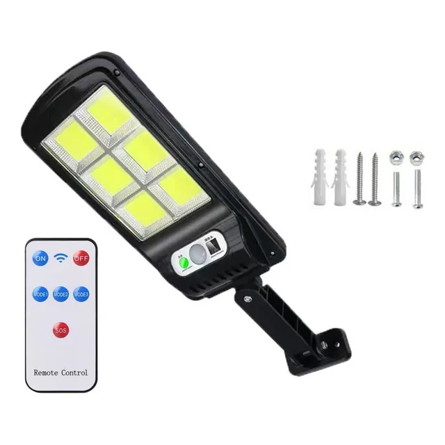 Reflector Lámpara Led Con Panel Solar
