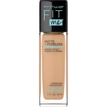 Base de maquillaje líquida Maybelline New York Fit Me Matte + Poreless tono 228 soft tan - 30mL