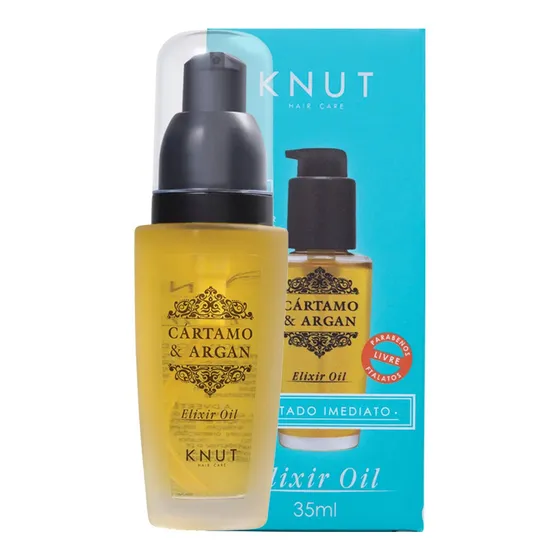 Elixir Knut Cártamo & Argan - Hidratação E Perfume