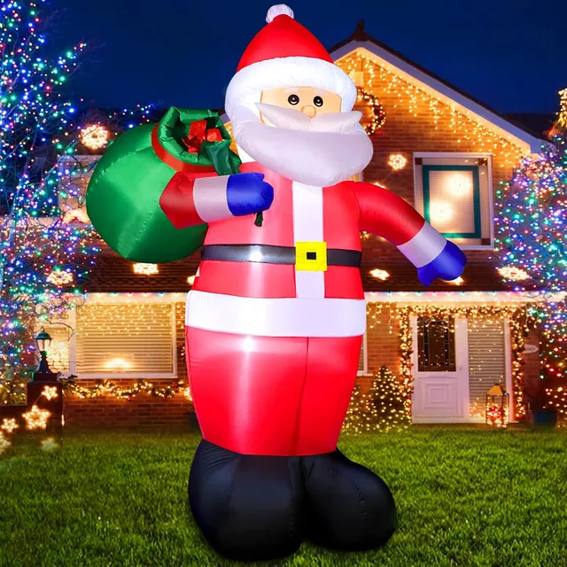 1.83m Santa Claus Inflable De Navidad De Decoración Al...