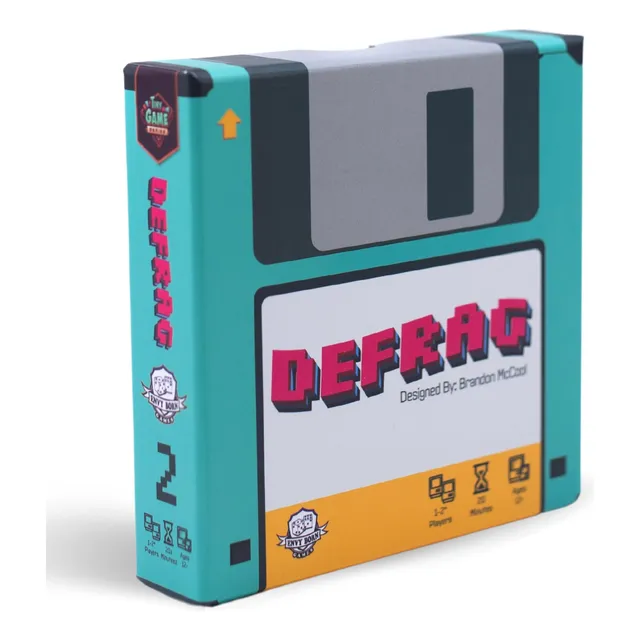 Juego De Mesa Envy Born Games Defrag Nostalgic Floppy Disk