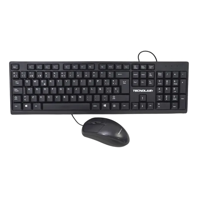 Combo Teclado + Mouse Alámbricos Tecnolab Tl623