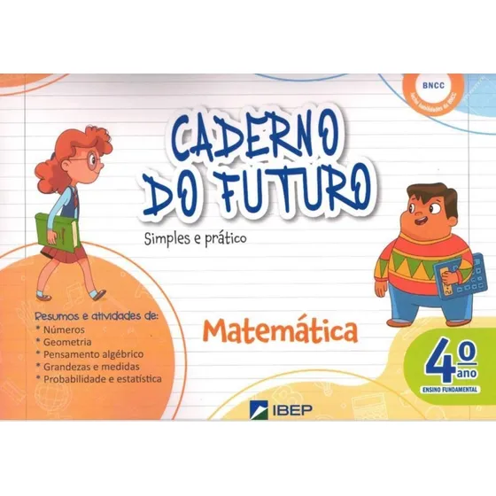 Livro Caderno Do Futuro Matematica 4° Ano 