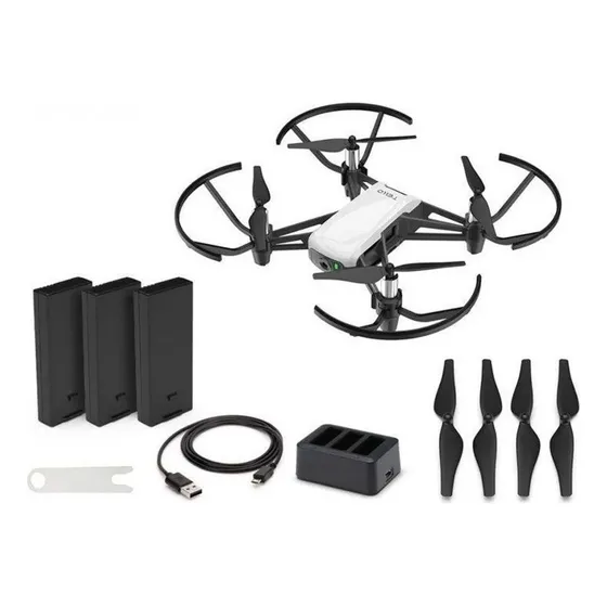 Drone Dji Tello +3 Baterias + 4 Hélices Sobressalentes + Carregador