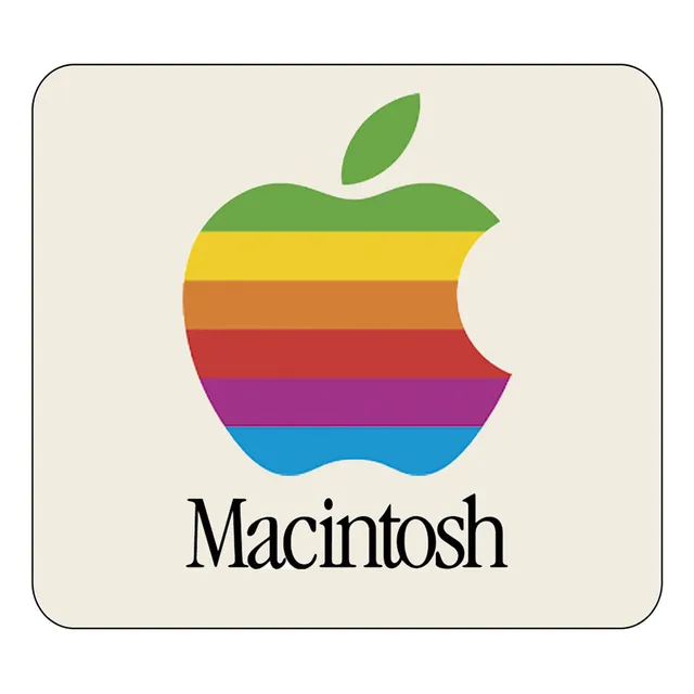 Mouse Pad Mac Macintosh Diseño Vintage Retro Apple 1155