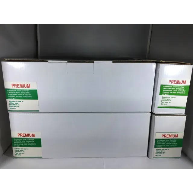 Kit 4 Toner Okidata C610 Negro, Cyan, Ama, Mag, Generico