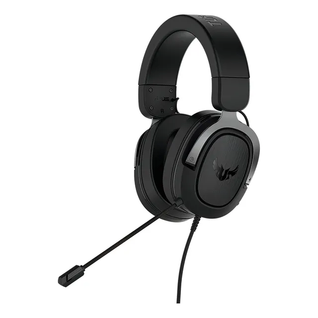 Diadema Asus Tuf Gaming H3 Gun Metal Conector De 3.5mm