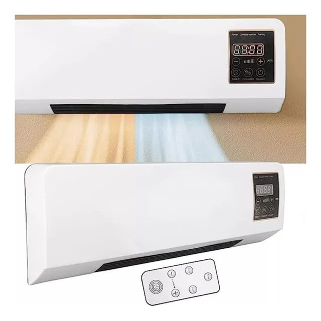 Climatizador Ambiente De Pared Frio/caliente +control Remoto