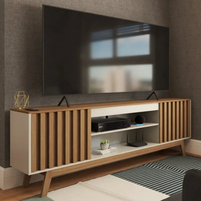 Rack retro para TV ate 60 polegadas