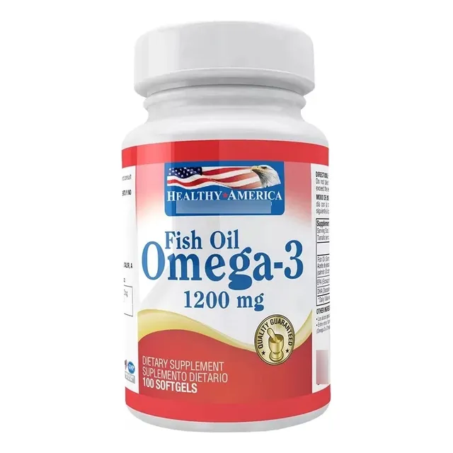 Omega 3 Fish Oil 1200mg X 100 - Unidad A $574