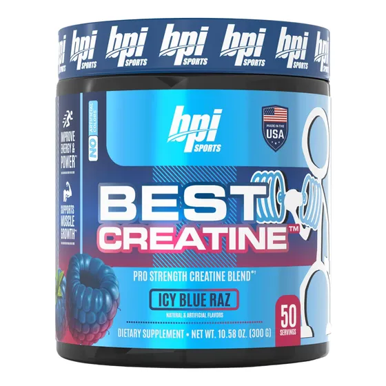 Suplemento Bpi Sports Best Creatina 50 Porciones Icy Blue Ra