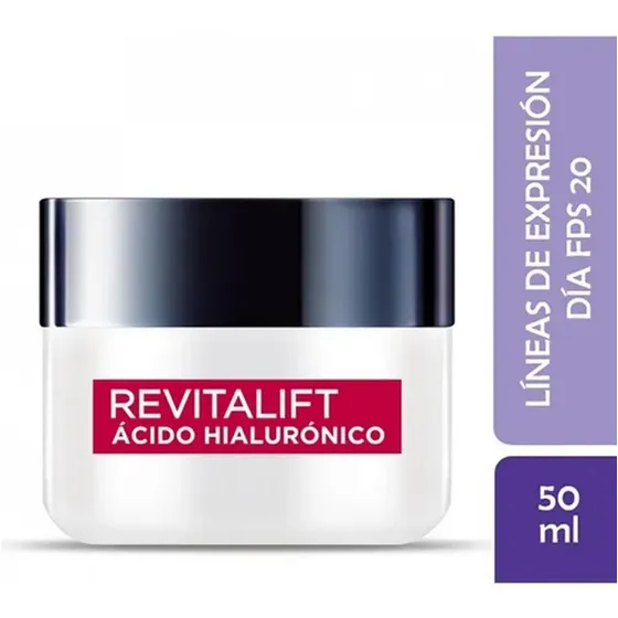 Crema Día L´oréal Paris Revitalift Ácido Hialurónico X50ml