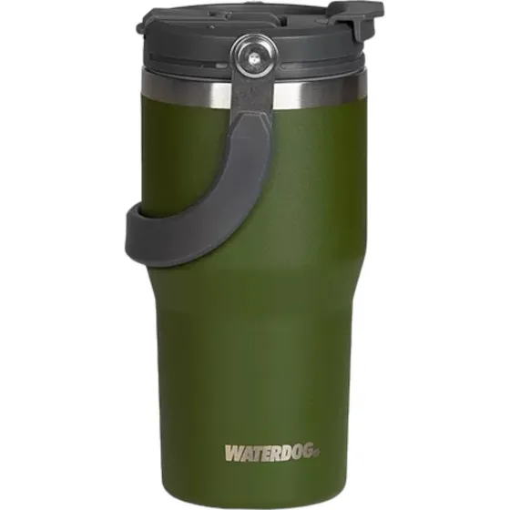 Vaso Térmico Waterdog Zumo 600ml Hermético Manija Doble