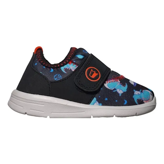 Zapatillas Niño Niña Elastizada Abrojo Prowess 20 Al 26 9106