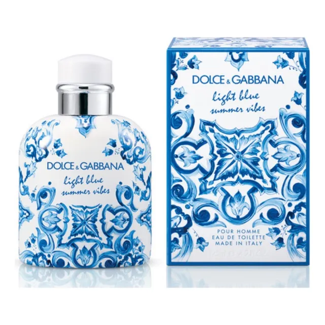 Dolce Light Blue Summer Vibes Edt Pour Homme 125 Ml