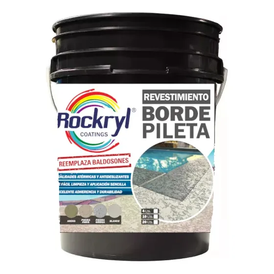 Revestimiento Atérmico Borde Piscina Rockryl 12 M2