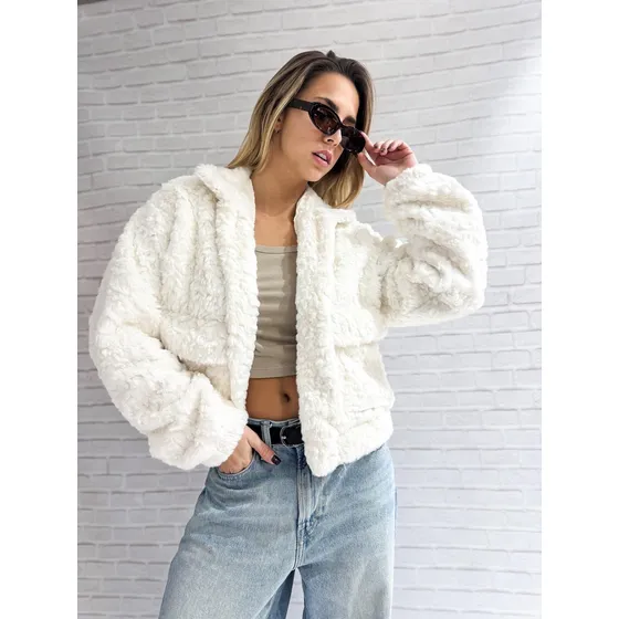 Campera De Corderito Tamsin Mujer