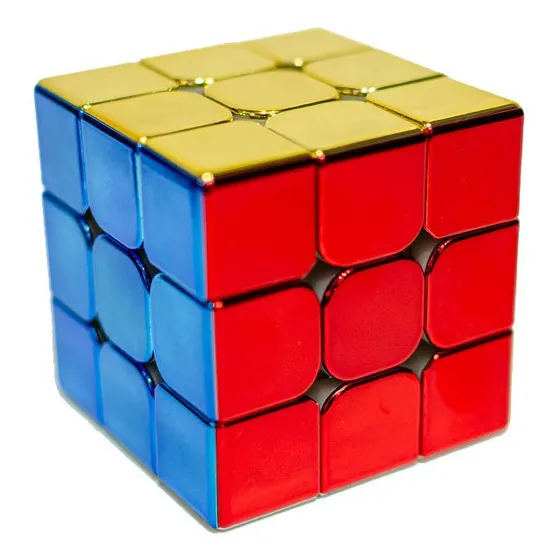 Cubo Mágico 3x3 Magnético Enchape Metálico Cyclone Boys