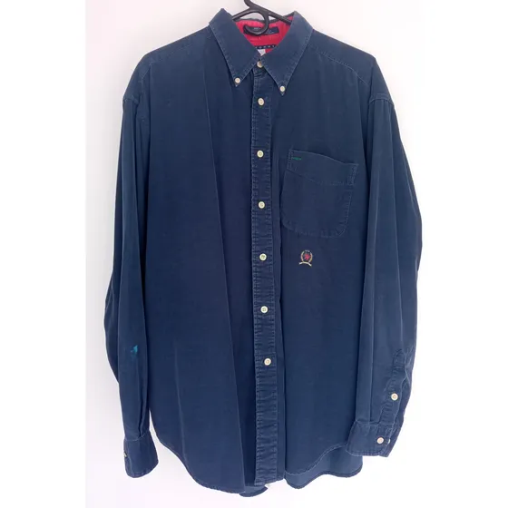 Camisa Casual Tommy Hilfiger  (made In Indonesia) 100% Orig.