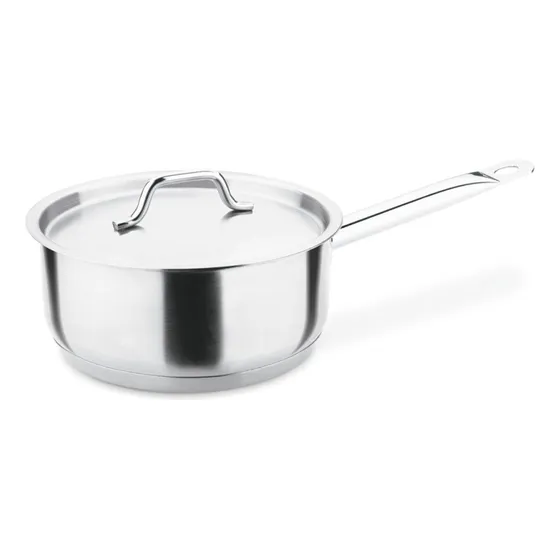 Panela Com Tampa Inox Fundo Triplo 24cm 4,5l Hércules Pa50-0
