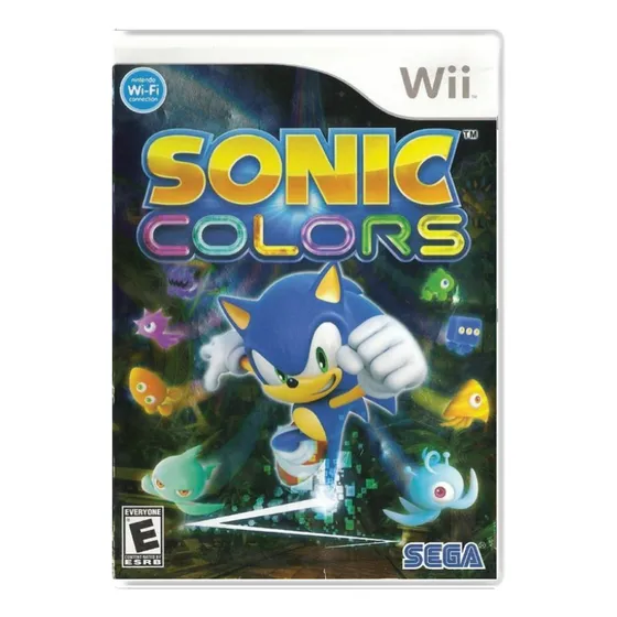 Jogo Sonic Colors Nintendo Wii Ntsc-us (Recondicionado)