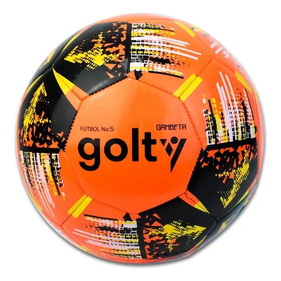 Balon De Futbol Golty Gambeta Formacion Niños N.5 Color Naranja