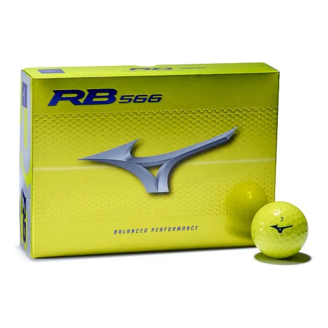 Mizuno Nueva Pelota Golf Rb 566 Amarilla 1 Docena