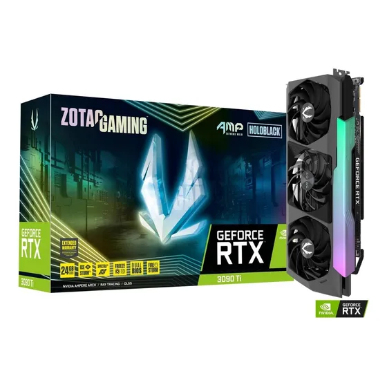 Zotac Nvidia Geforce Rtx 3090 Ti Trinity - Gddr6x De 24 Gb