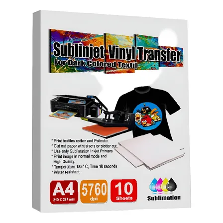 Vinilo Sublimacion Textil, Imprimible Pat-vtsd