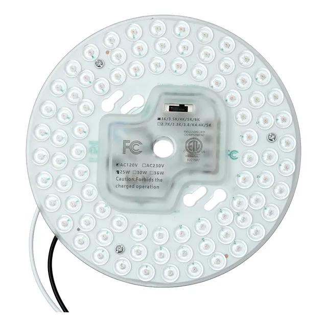 Kit De Actualización Luz Led Para Ventilador De Techo Regula