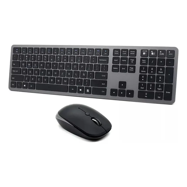 Kit De Teclado Y Mouse Inalambrico Bluetooth Macbook iPad