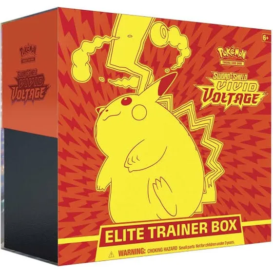 Pokemon Tcg Elite Trainer Box Vivid Voltage Inglés