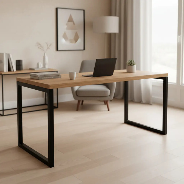 Mesa Vintage 150x60 Mdp E Ferro - Resistente Mesa Vintage 150x60 Mdp E Ferro - Resistente