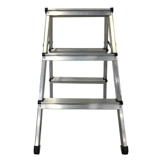 Conalum Escalera Plegable De 2 Peldaños Taburete Aluminio