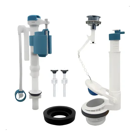 Kit Mecanismo Caixa Acoplada Universal 6L Nero Metais Dupla Descarga