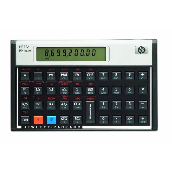 Hp 12c Platinum Nueva Original Blister Cerrado
