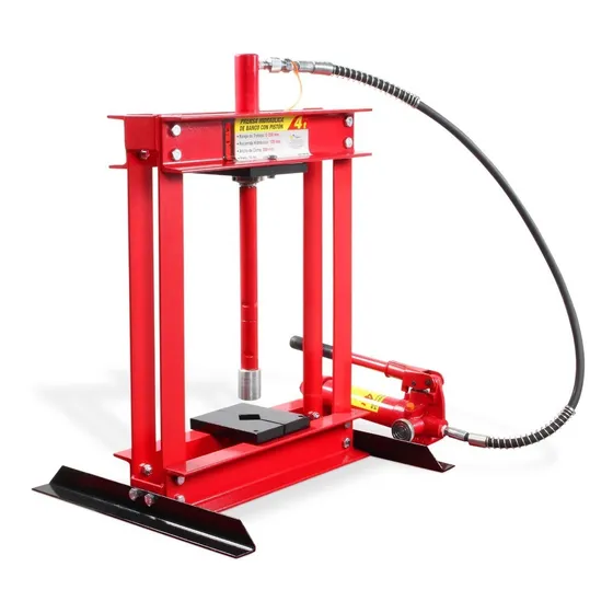 Prensa Hidraulica 4 Ton Banco Con Piston Mikels Phb-4t