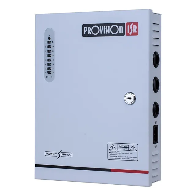 Provision-isr Fuente De Poder 16 Canales 100-240v Salida 12a