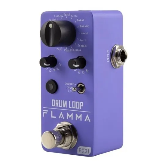 Flamma Fc01 Drum Loop Pedal De Efecto Usado