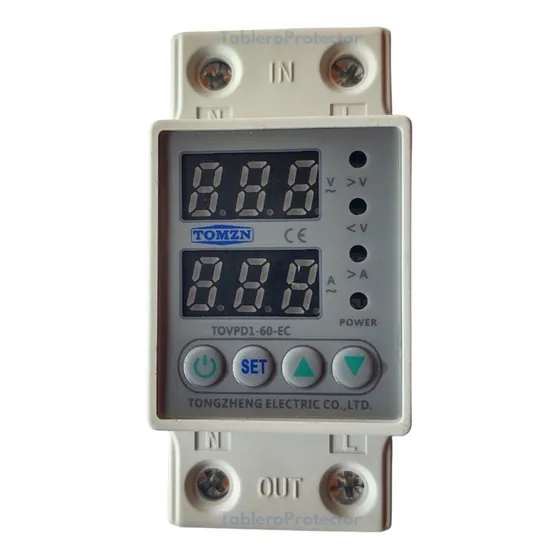 Protector Digital Voltaje 220v 60a Casa Aire Motor Bombas