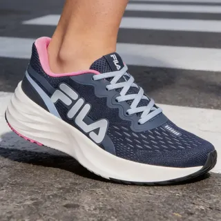Fila Tênis Fila Feminino Esportivo Racer Comet 2 Corrida Original Marinho/branco