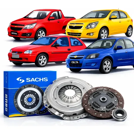 Kit Embreagem Sachs Gm Celta Corsa Prisma Agile Montana