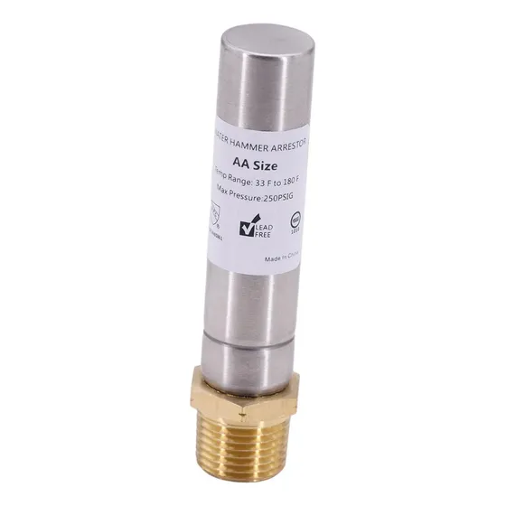 Para Supresor De Golpes De Ariete, Rosca Npt De 1/2 Para